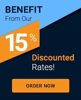 Benefit From Our 15% Discounted Rates!